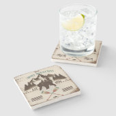 素晴らしスモーク山脈、TNベア ストーンコースター (横)