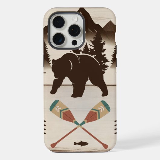 素晴らしスモーク山脈、TNベア iPhoneケース (裏面)
