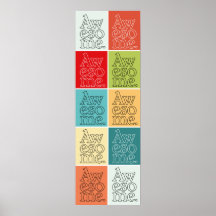 '素晴らし'タイポグラフィポスター