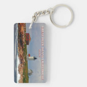 素晴らしダックアイランドライトハウスメインキーチェーン キーホルダー (裏面)