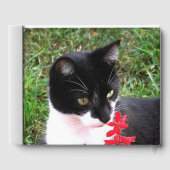 素晴らしツキセド猫インガーデンカスタム文字インスパイン ゲストブック (裏面)