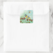 素晴らしティットバード&ホーソーンレッドベリー スクエアシール (バッグ)