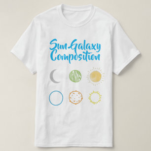 素晴らしデザインSun銀河系 Tシャツ