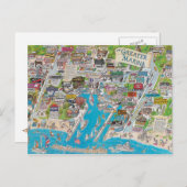 素晴らしデル・レイ・バイ・シャロン ポストカード (正面/裏面)