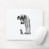 素晴らしデンマーク人およびchihuahua1 マウスパッド (マウス)