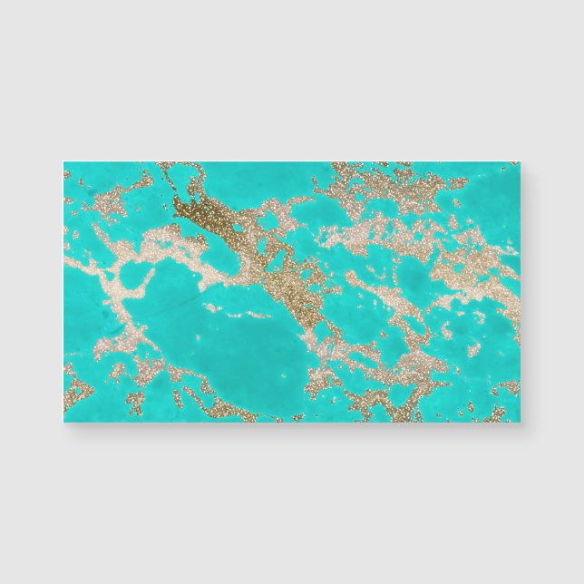 素晴らしトレンディーモダンフェイク金ゴールドグリッター (正面)