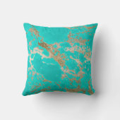 素晴らしトレンディーモダンフェイク金ゴールドグリッター クッション (裏面)