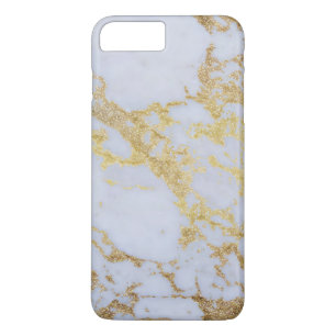 素晴らしトレンディーモダン金ゴールドグリッター iPhone 8 PLUS/7 PLUSケース