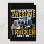 素晴らしト素晴らしラック男性へ運送業者 シーズンカード (正面/裏面)