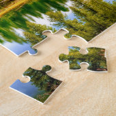 素晴らしドロマイト山脈の風光明媚な景色イタリア ジグソーパズル (側面)