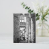 素晴らしハイポスタイルホールカルナックエジプト~ 1845 ポストカード (スタンド正面)