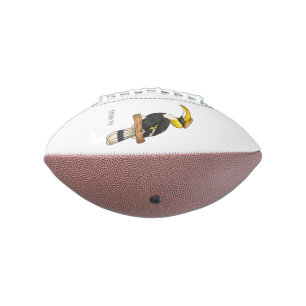 素晴らしハチドリイラストレーション アメリカンフットボール