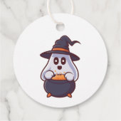 素晴らしハロウィンの最高のデザイン フェイバータグ (裏面)