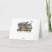 素晴らしバイキング時代クリスマスグリーティングカード！ カード (裏面)