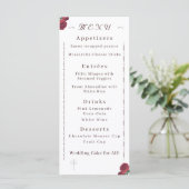 素晴らしバラフラットメニュー メニュー (スタンド正面)