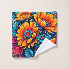 素晴らしバラフローラ色 バスタオルセット