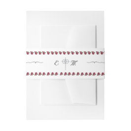 素晴らしバラ招待状用帯 招待状ベリーバンド