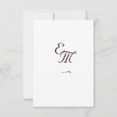 素晴らしバラ 出欠カード (裏面)