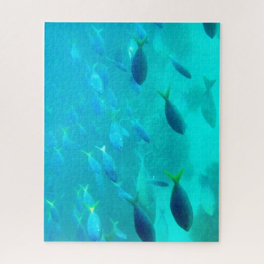 素晴らしバリアリーフの水中挑戦 ジグソーパズル (縦)