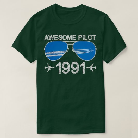 素晴らしパイロット1991年30歳の誕生日 Tシャツ (デザイン正面)