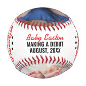 素晴らしパパはおじいさんパーソナライズされた 野球ボール (正面)