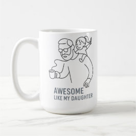 素晴らしパパカオスキングおもしろい – 父の日の贈り物 コーヒーマグカップ