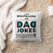 素晴らしパパジョークデザイン文字タイポグラフィ クッション (ブランケット)