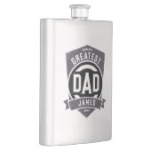 素晴らしパパモダン永遠の父の日の贈り物 フラスク (右)