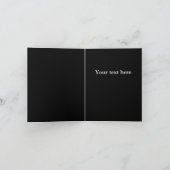 素晴らしパパ定おもしろい義の父の日 カード (内部)