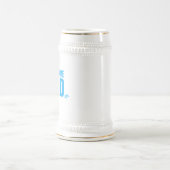 素晴らしパパ青文字 ビールジョッキ (中央)