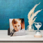 素晴らしパパ20XX以モダン来シンプルエレガント写真 フォトプラーク (インサイチュ)