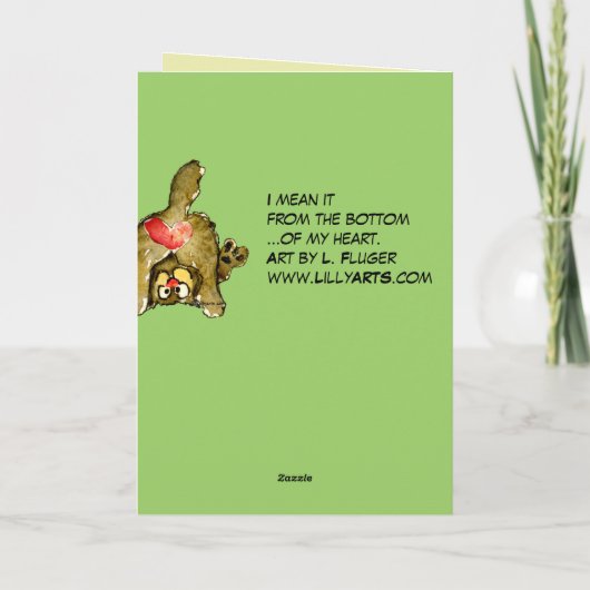 素晴らしパパ カード (裏面)