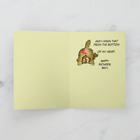 素晴らしパパ カード (内部)