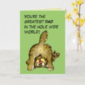 素晴らしパパ カード (黄色い花)