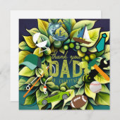 素晴らしパパ シーズンカード (正面/裏面)