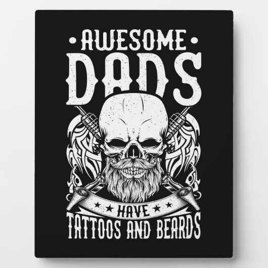 素晴らしパパ: Tattoos & Beards Rule フォトプラーク (正面)