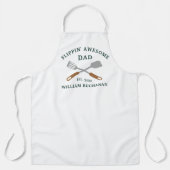 素晴らしパパBBQ父グリリングシェフ エプロン (正面)