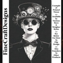 素晴らしビクトリアンSteampunk女性AC3 Decopage