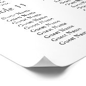 素晴らしフローラの結婚配列 ポスター (角)