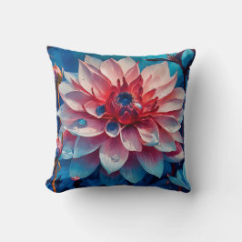 素晴らしフローラアートワーク クッション