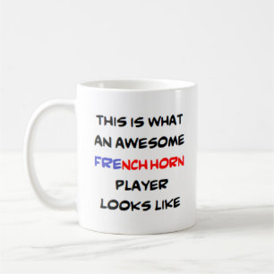 素晴らしホーフランスのン奏者 コーヒーマグカップ