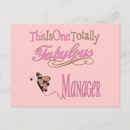 素晴らしボス ポストカード (正面)