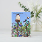 素晴らしボトルツリーランチはがき! ポストカード (スタンド正面)