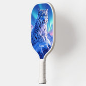 素晴らしマウンテンロックにユキヒョウ ピックルボールラケット (左)