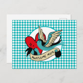 素晴らしマタトゥーとハーレクイン ポストカード (正面/裏面)