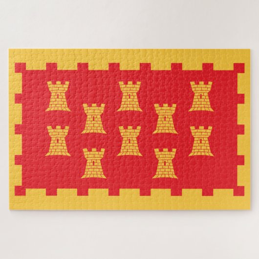 素晴らしマンチェスター州旗 ジグソーパズル (横)