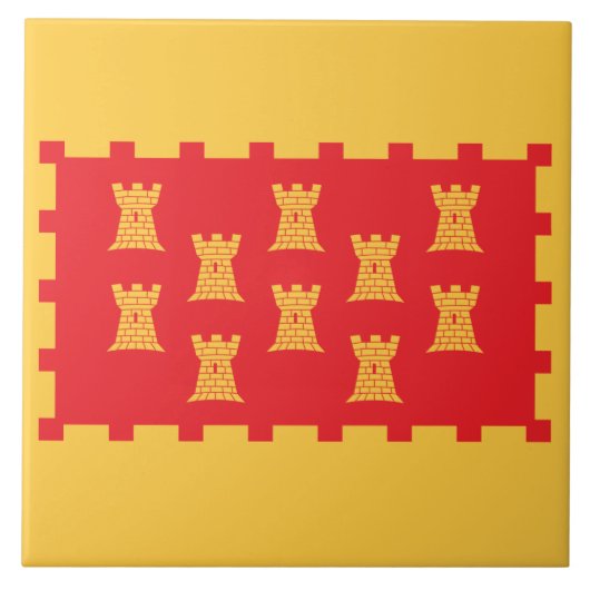 素晴らしマンチェスター州旗 タイル (正面)