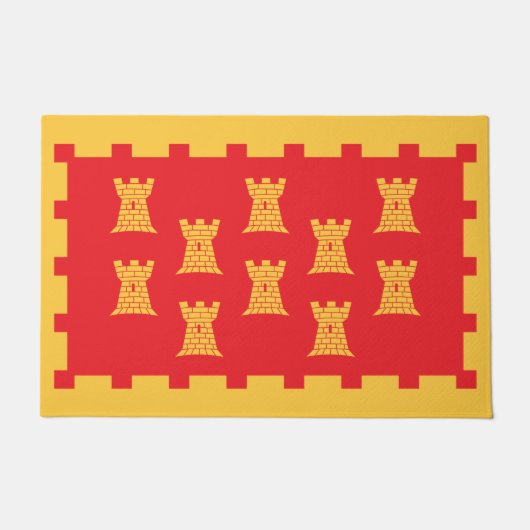 素晴らしマンチェスター州旗 ドアマット (正面)