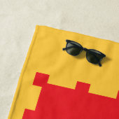 素晴らしマンチェスター州旗 ビーチタオル (インサイチュ)