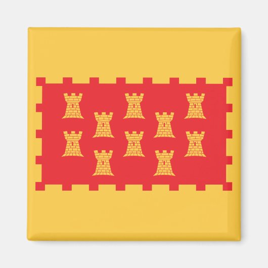 素晴らしマンチェスター州旗 マグネット (正面)